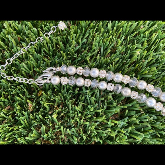 CHICOS Rhinestone/Bead NECKLACE - Picture 12 of 15